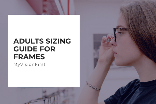 Adult Sizing Guide for Digital Performance Lenses